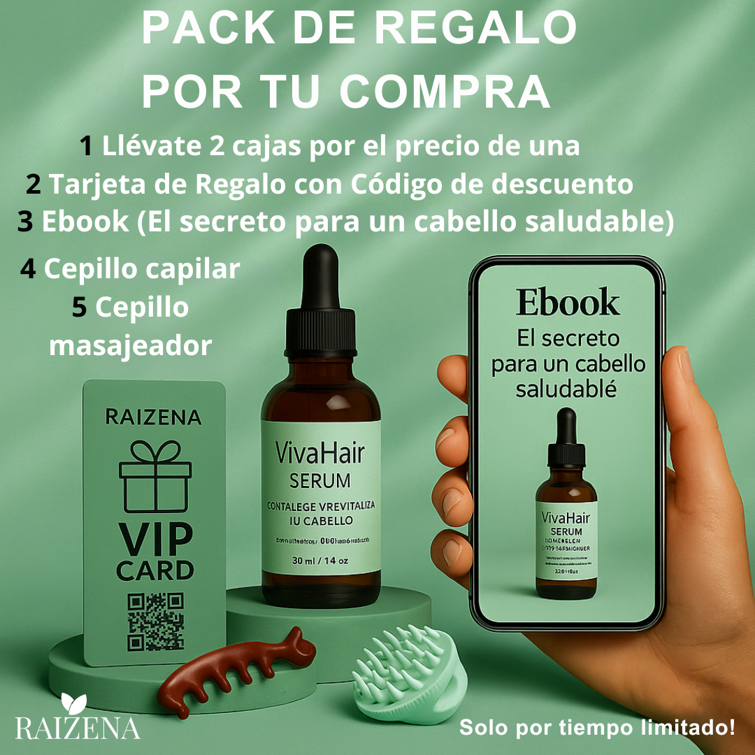 VivaHair Serum Fortalece y Revitaliza tu Cabello