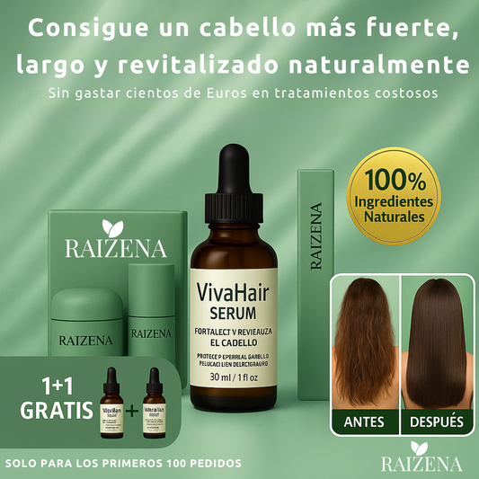 VivaHair Serum Fortalece y Revitaliza tu Cabello
