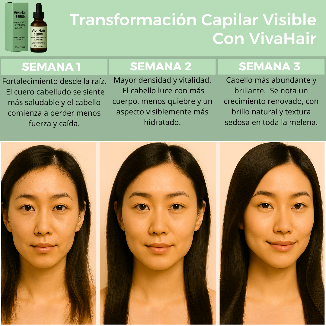 VivaHair Serum Fortalece y Revitaliza tu Cabello
