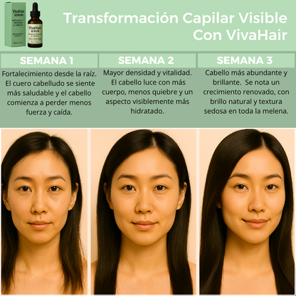 VivaHair Serum Fortalece y Revitaliza tu Cabello