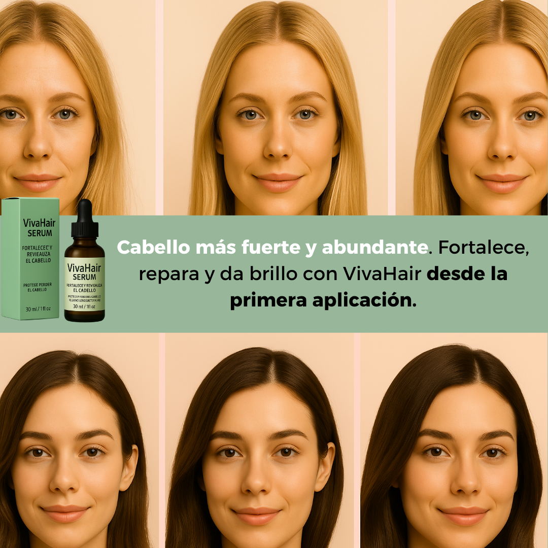 VivaHair Serum Fortalece y Revitaliza tu Cabello
