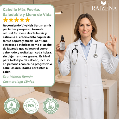 VivaHair Serum Fortalece y Revitaliza tu Cabello