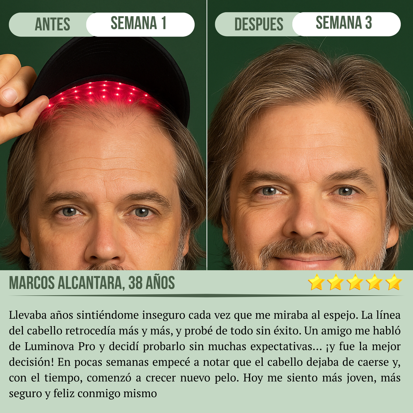 Luminova pro revitalizador del cabello