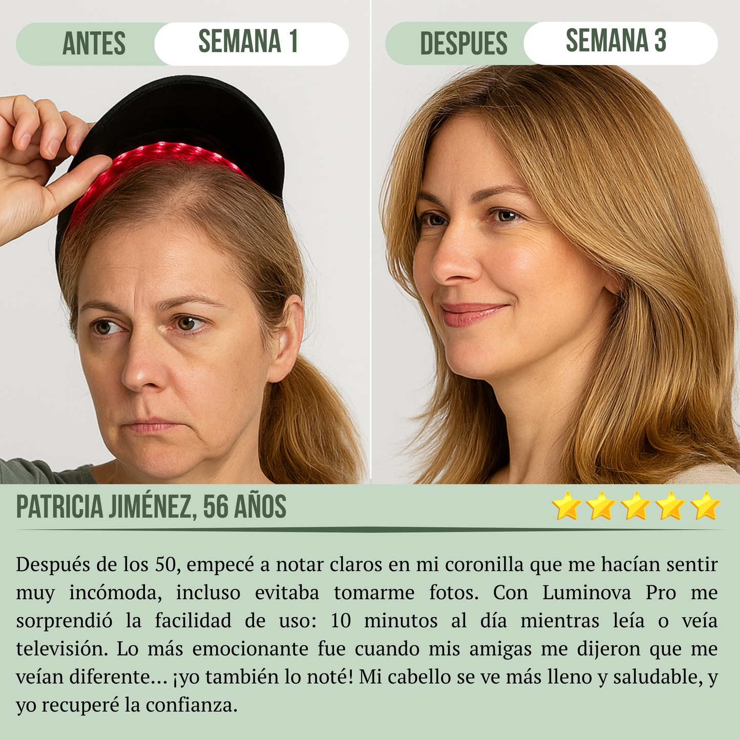Luminova pro revitalizador del cabello